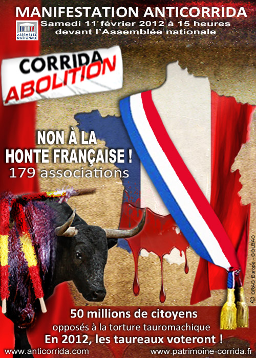 une affiche bleu blanc rouge