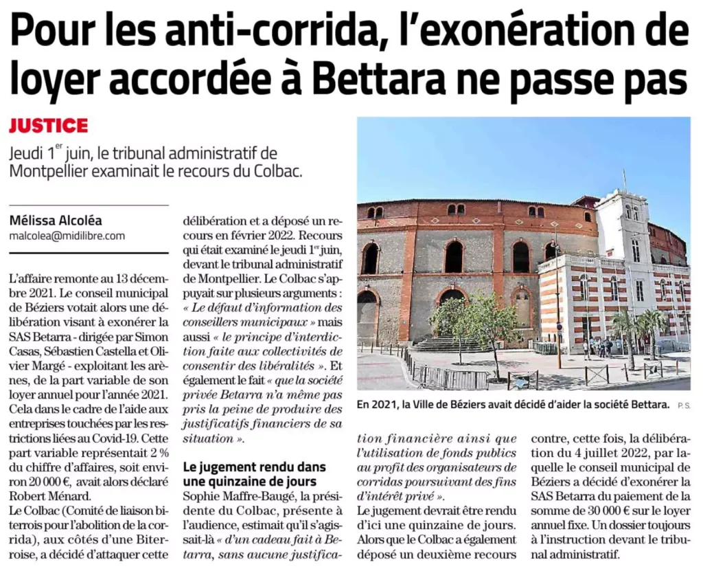 un article de journal